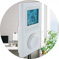 Thermostat d'ambiance programmable Radio