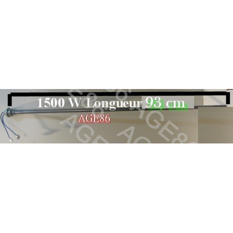 Résistance 1500W En cours de réapprovisionnement :