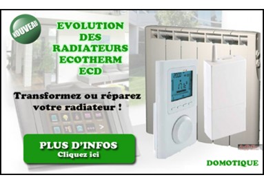 Evolution radiateur Ecotherm ECD